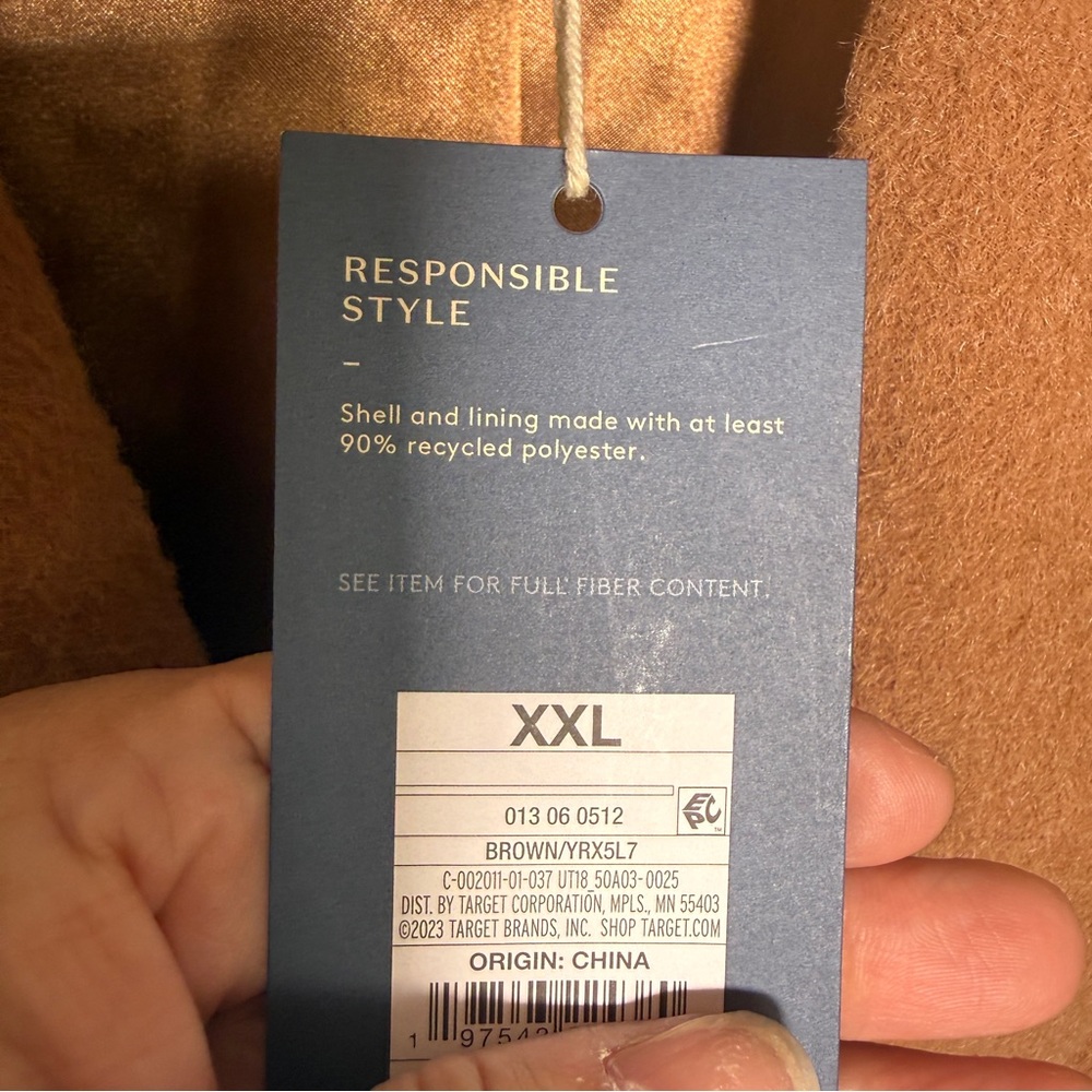 Universal Thread Camel Single-Button Women's Coat… - image 4